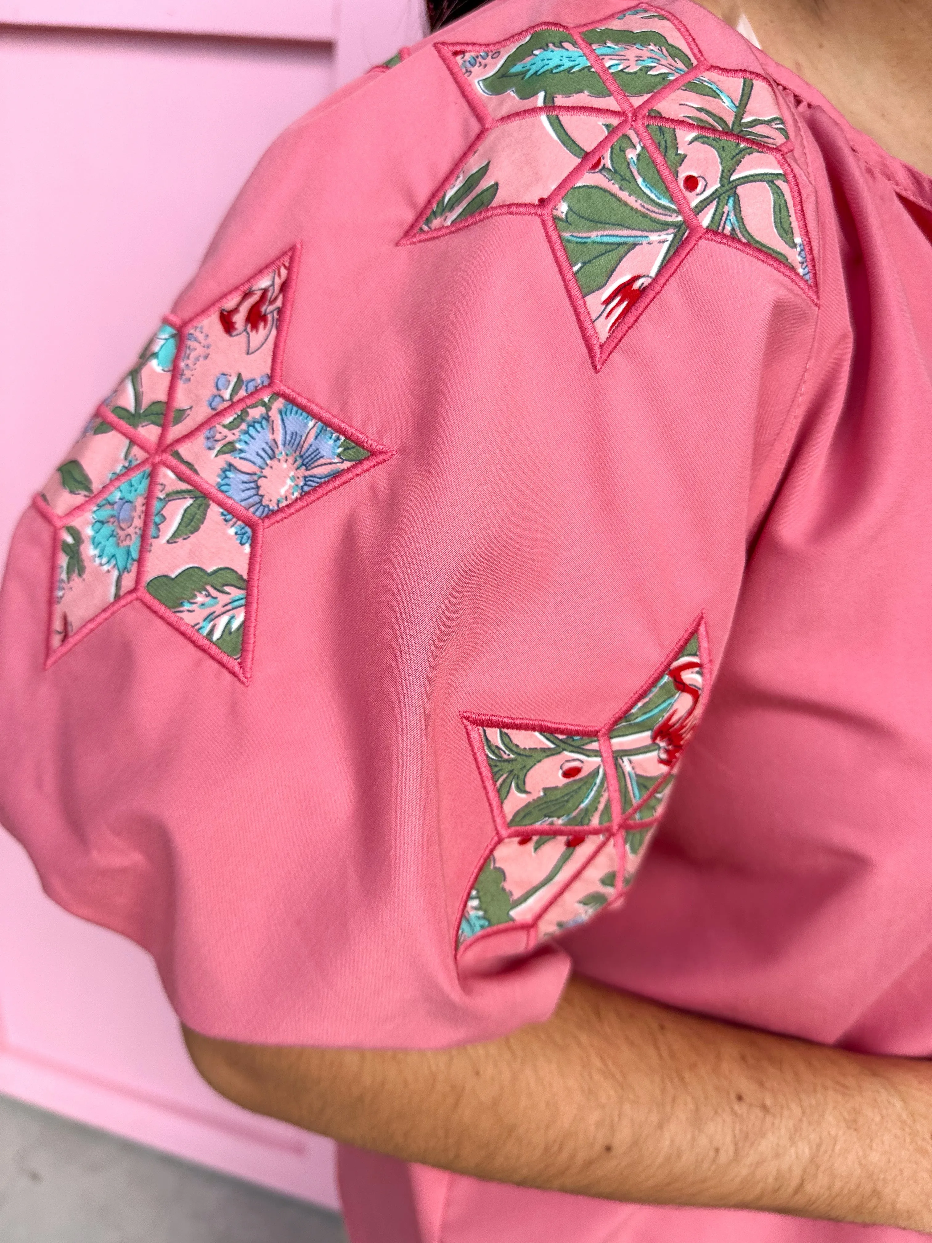 Patchwork Charm Top