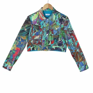 PAUL BRIAL - Crop button up jacket