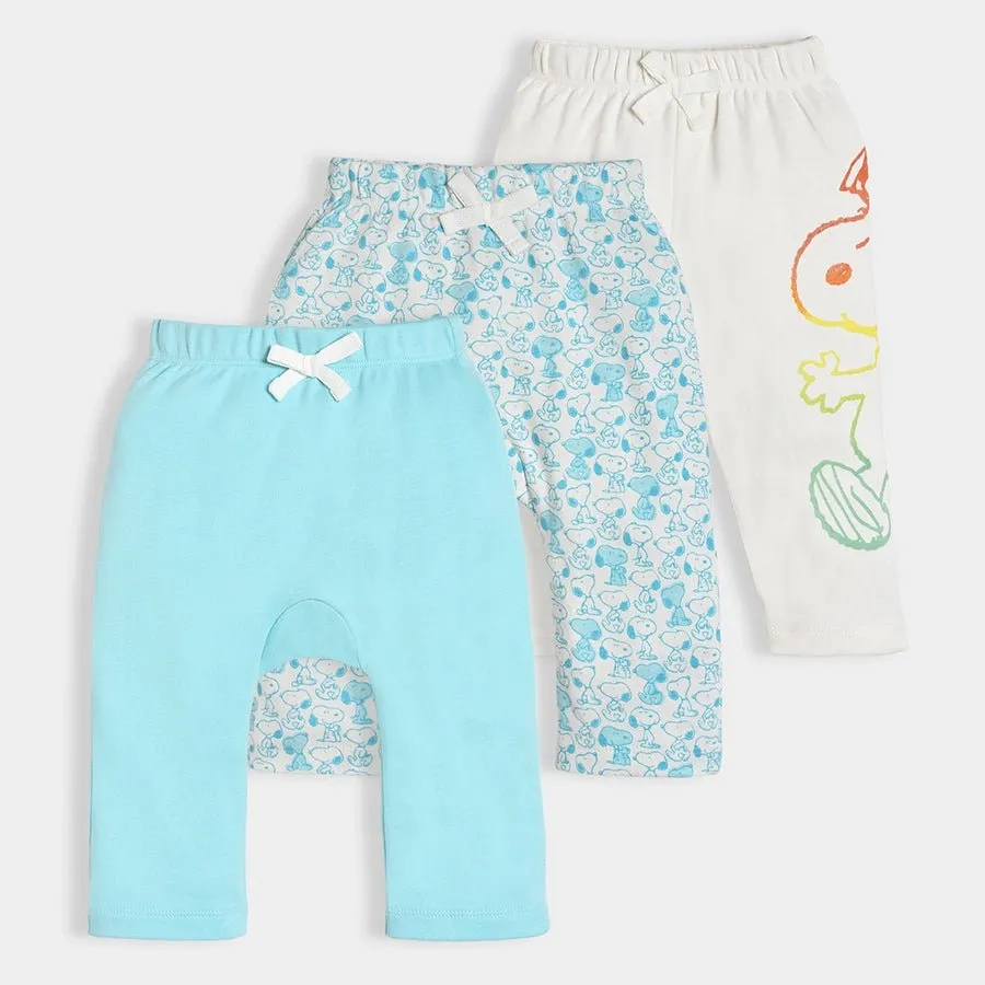 Peanuts™ Knitted Multicolor Pajama Pack of 3