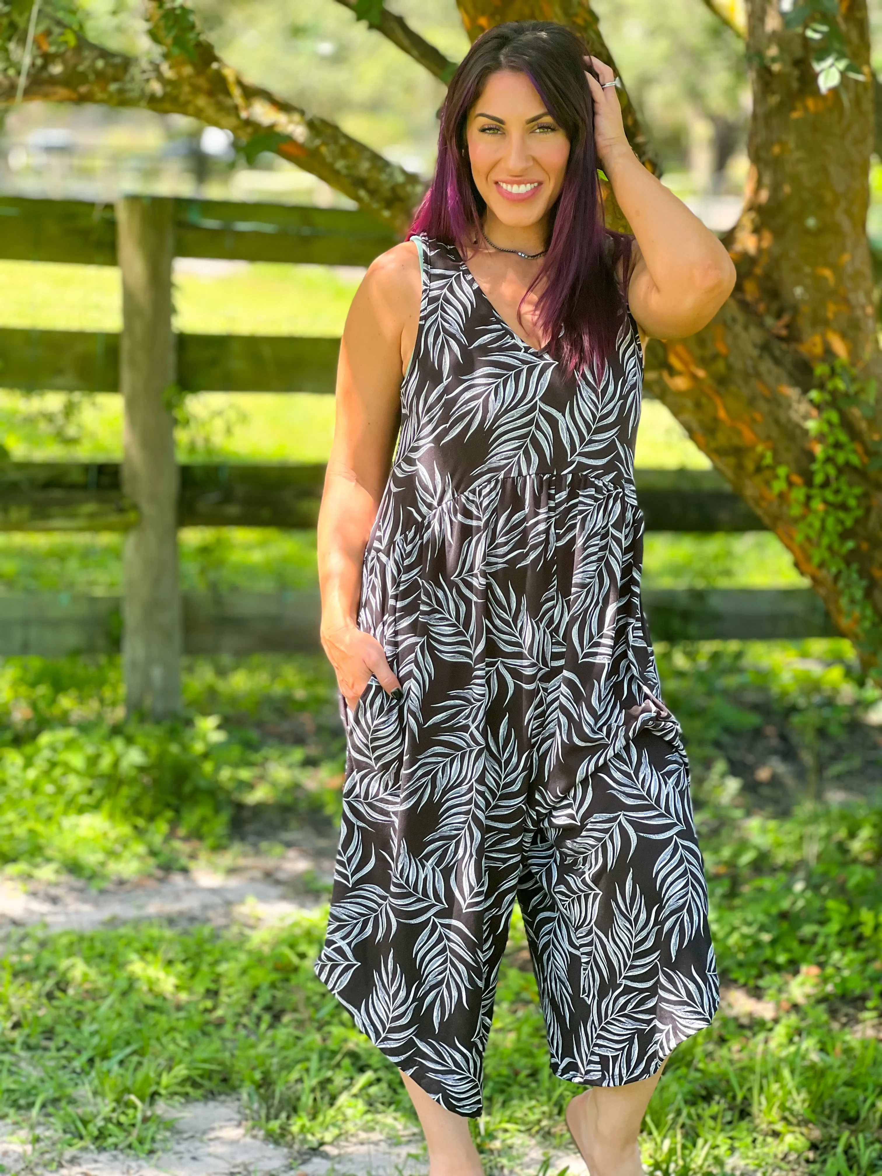 Phierce Fashions Jumpsuit - Summer Colors- FINAL SALE