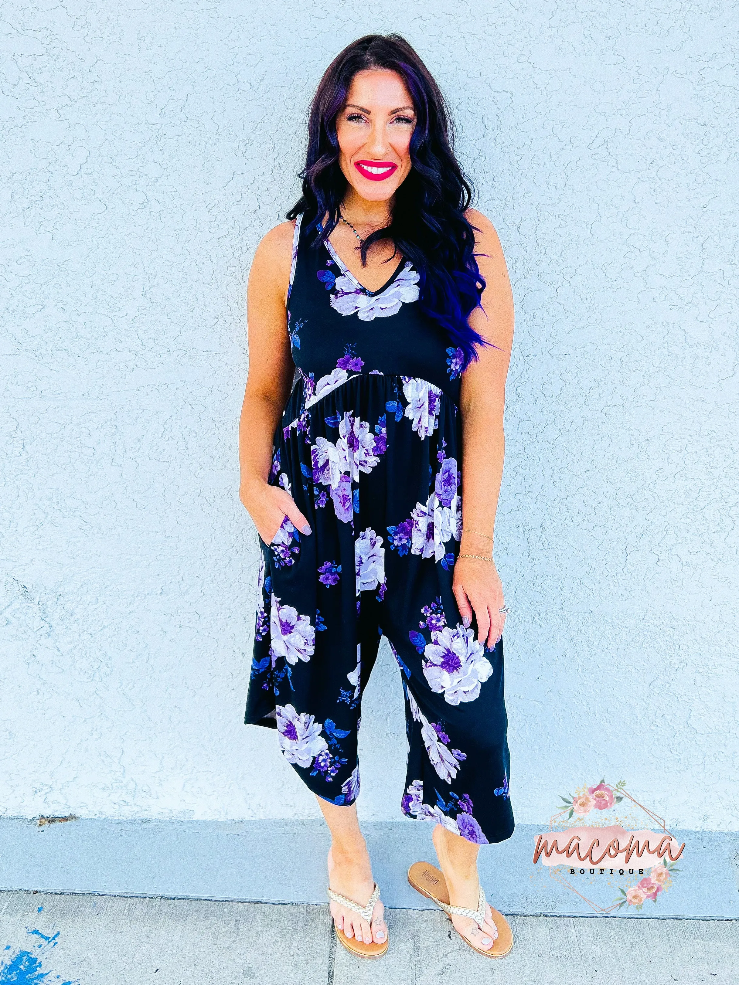 Phierce Fashions Jumpsuit - Summer Colors- FINAL SALE