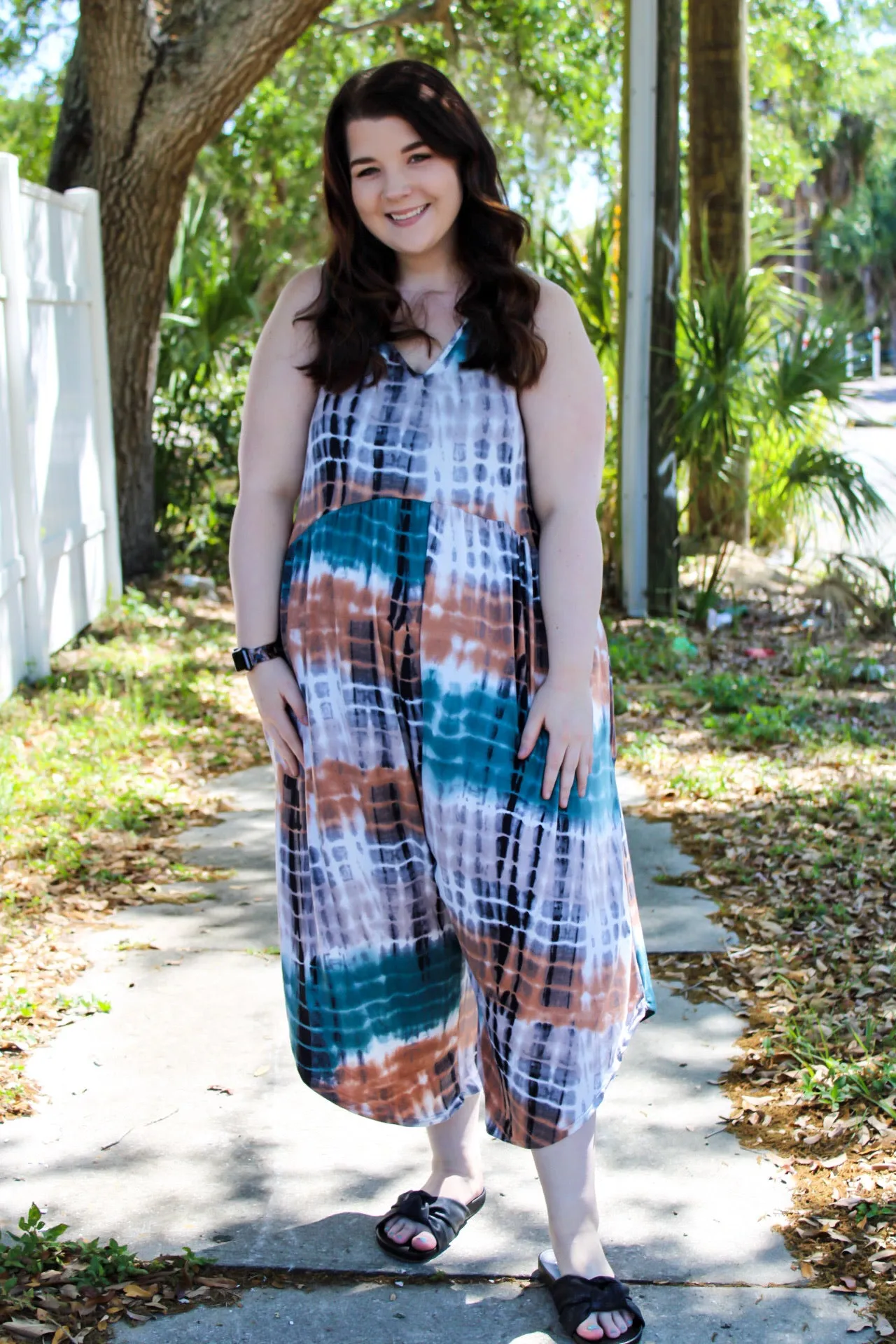 Phierce Fashions Jumpsuit - Summer Colors- FINAL SALE