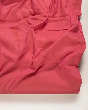 Pink Woven Poly Viscose Fabric