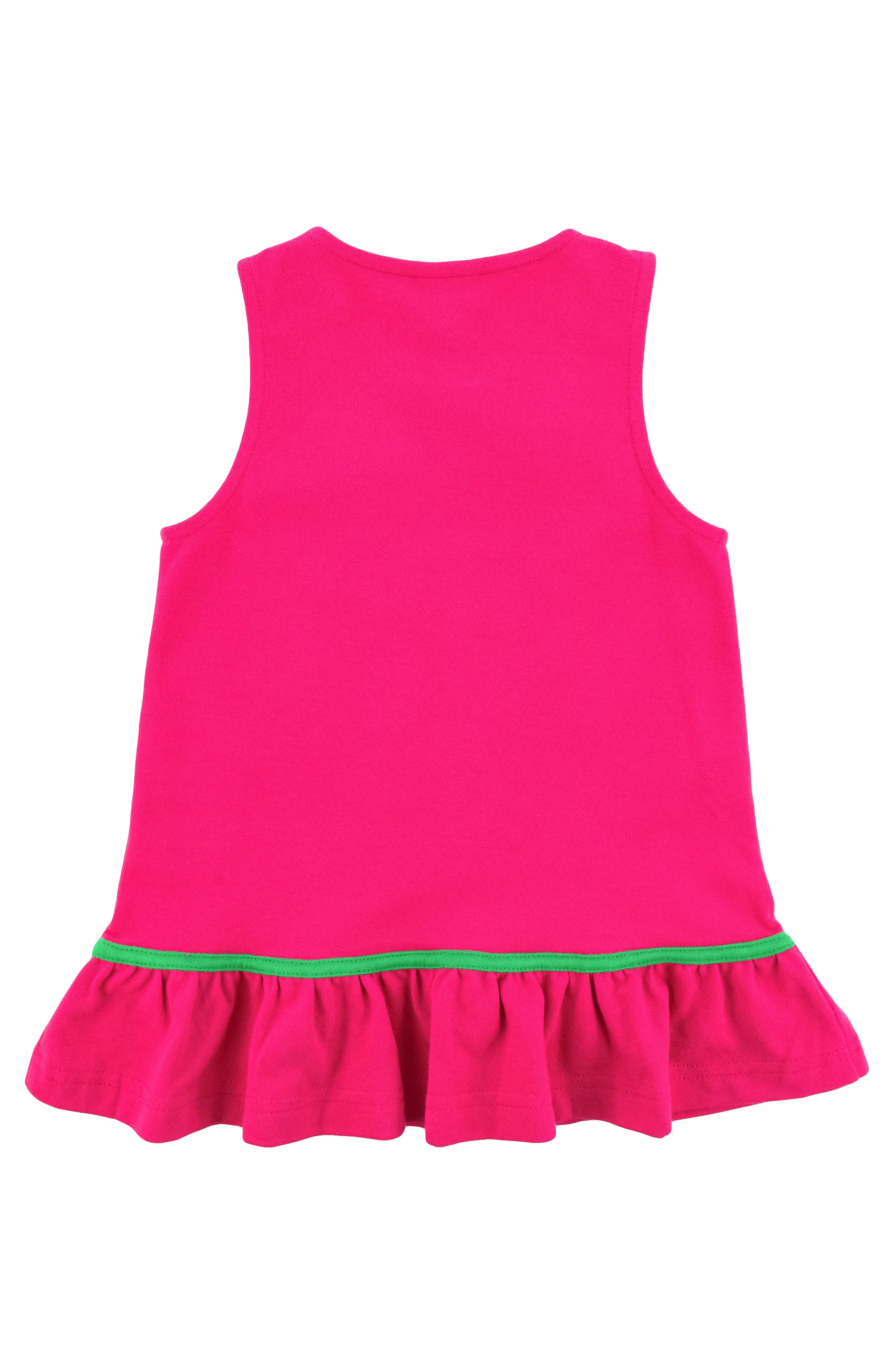 Pique Knit Jumper with Flowers