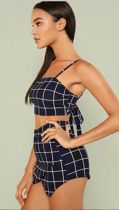 PLAID PERFECT TWO PIECE SET