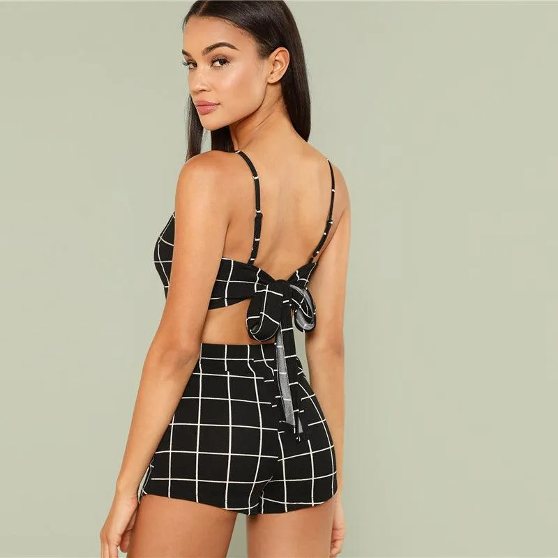 PLAID PERFECT TWO PIECE SET