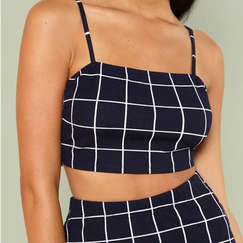 PLAID PERFECT TWO PIECE SET