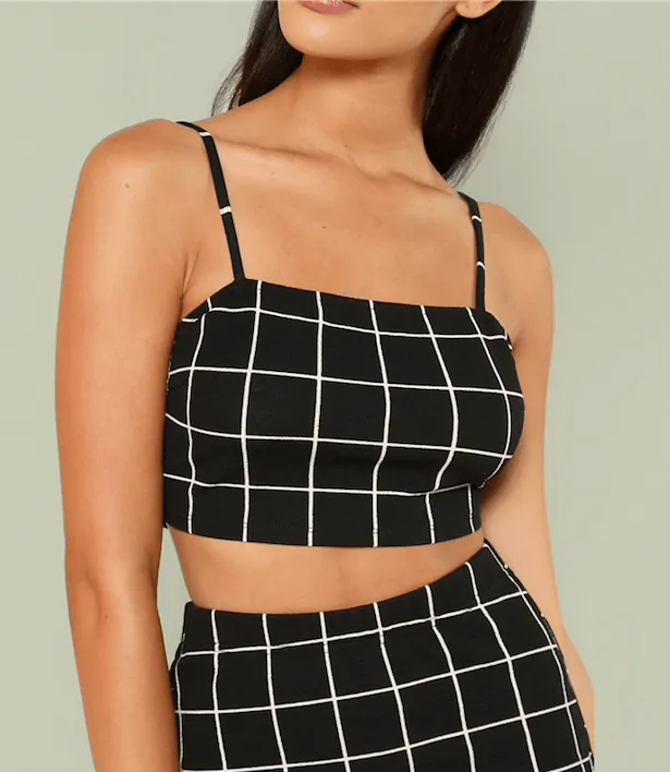 PLAID PERFECT TWO PIECE SET