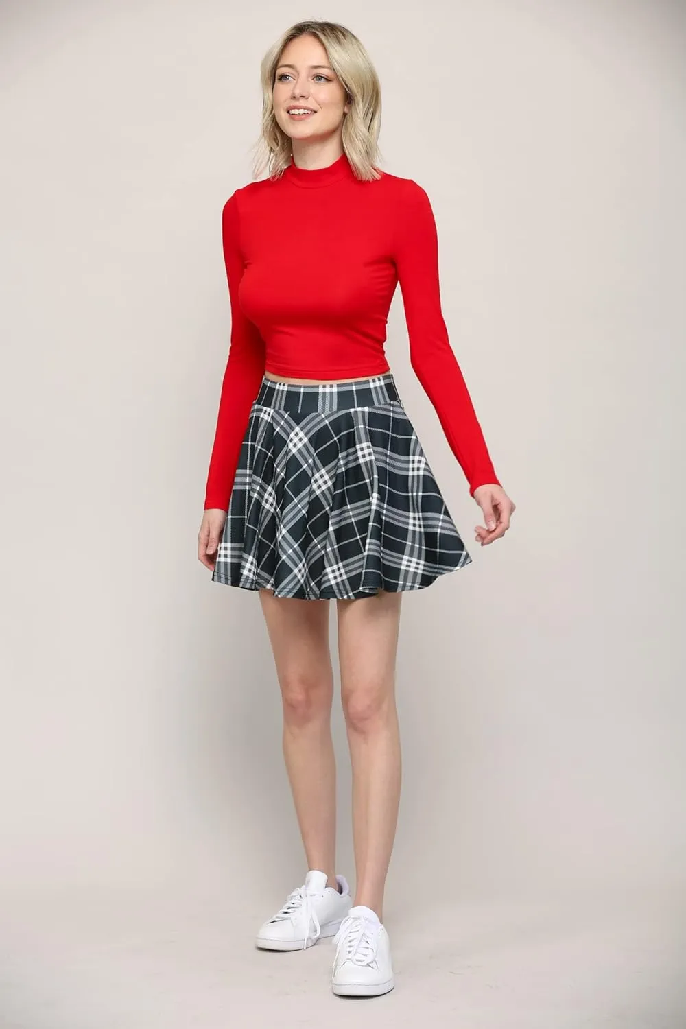 Pleated Skirts for Women and Girls  Stylish Skirt with Shorts Underneath