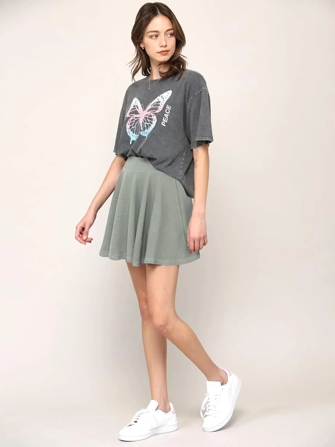Pleated Skirts for Women and Girls  Stylish Skirt with Shorts Underneath