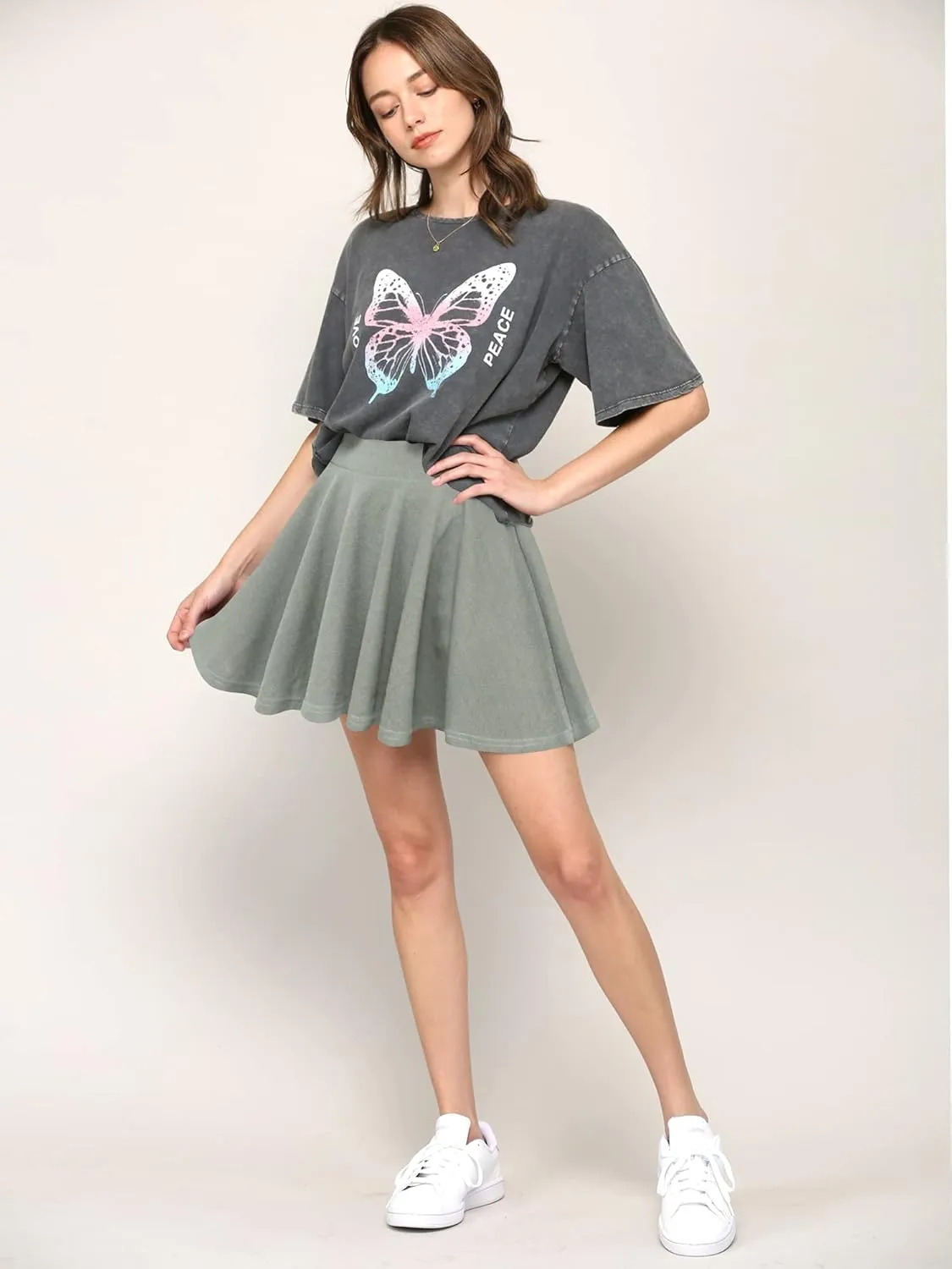 Pleated Skirts for Women and Girls  Stylish Skirt with Shorts Underneath