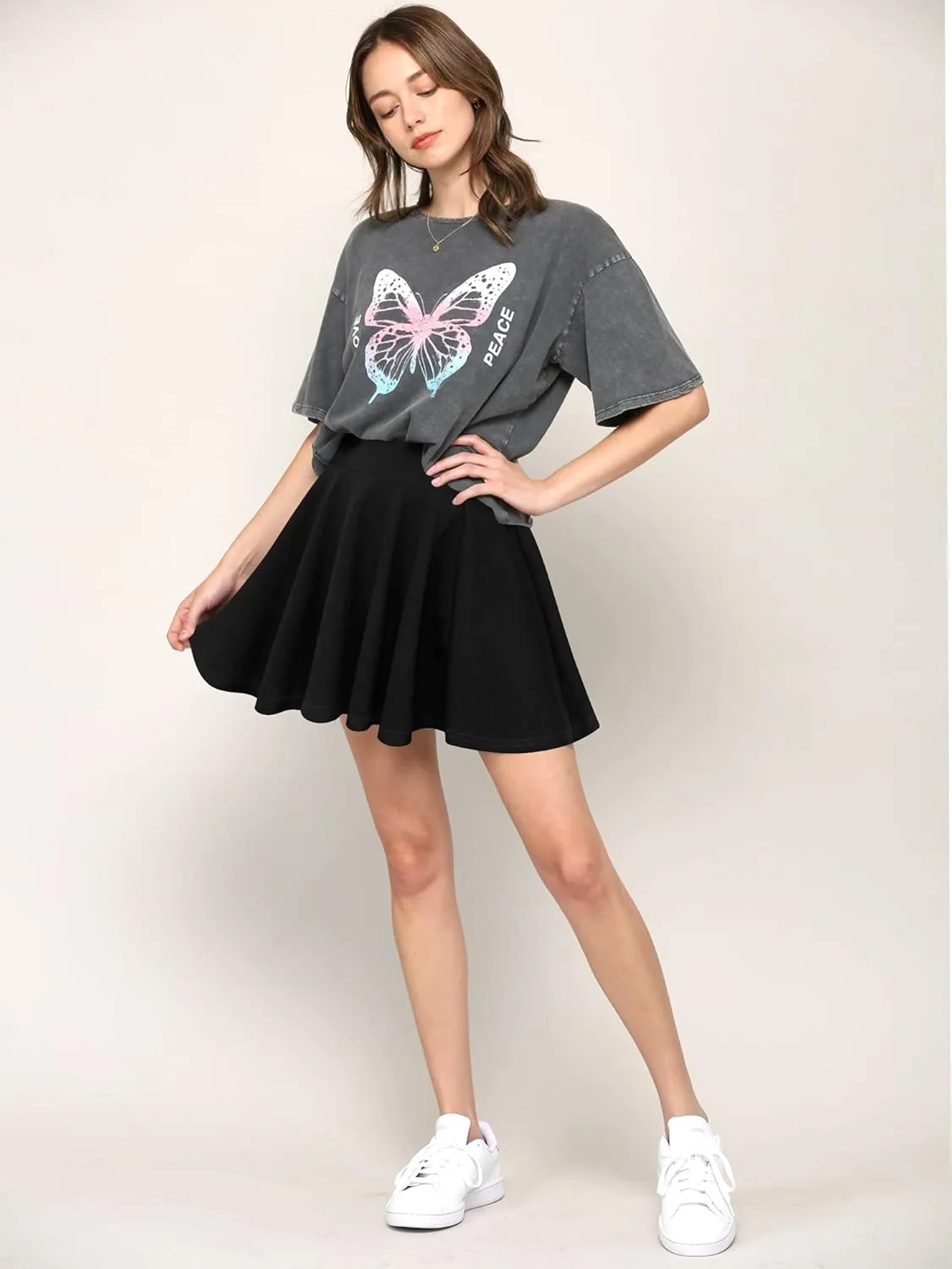 Pleated Skirts for Women and Girls  Stylish Skirt with Shorts Underneath