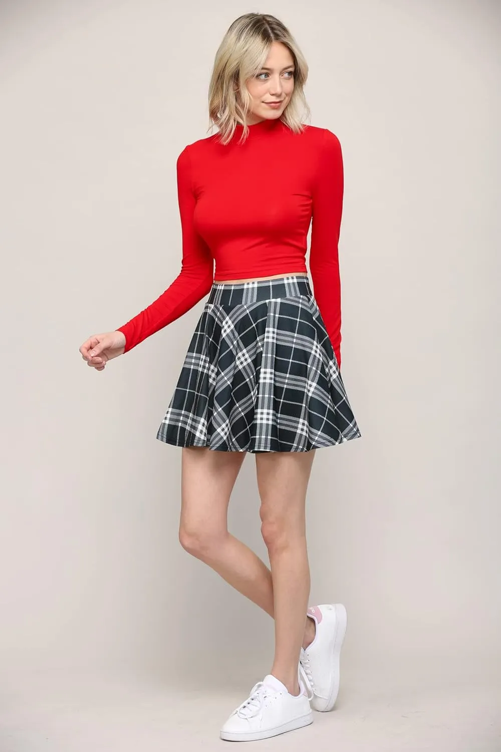Pleated Skirts for Women and Girls  Stylish Skirt with Shorts Underneath