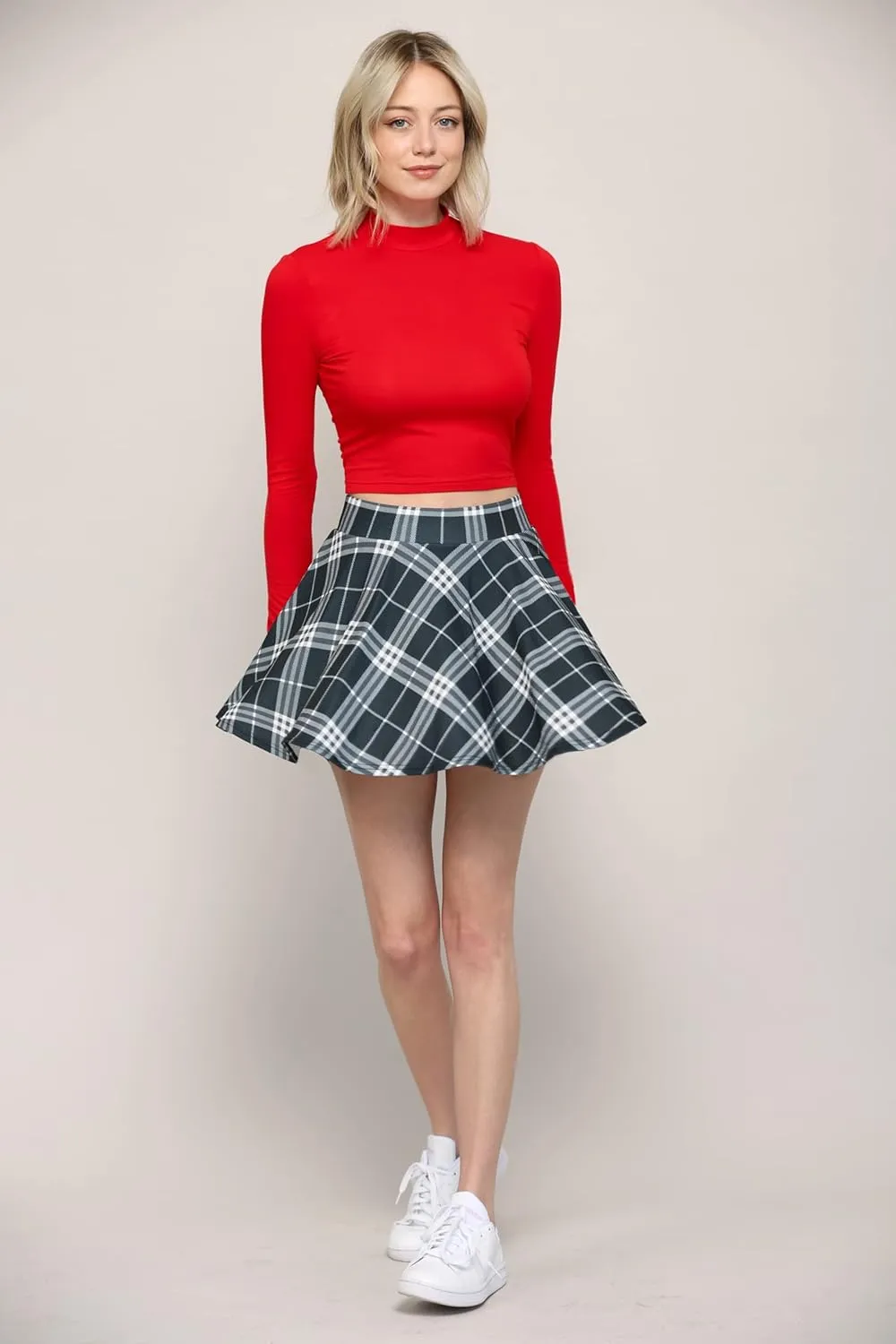 Pleated Skirts for Women and Girls  Stylish Skirt with Shorts Underneath