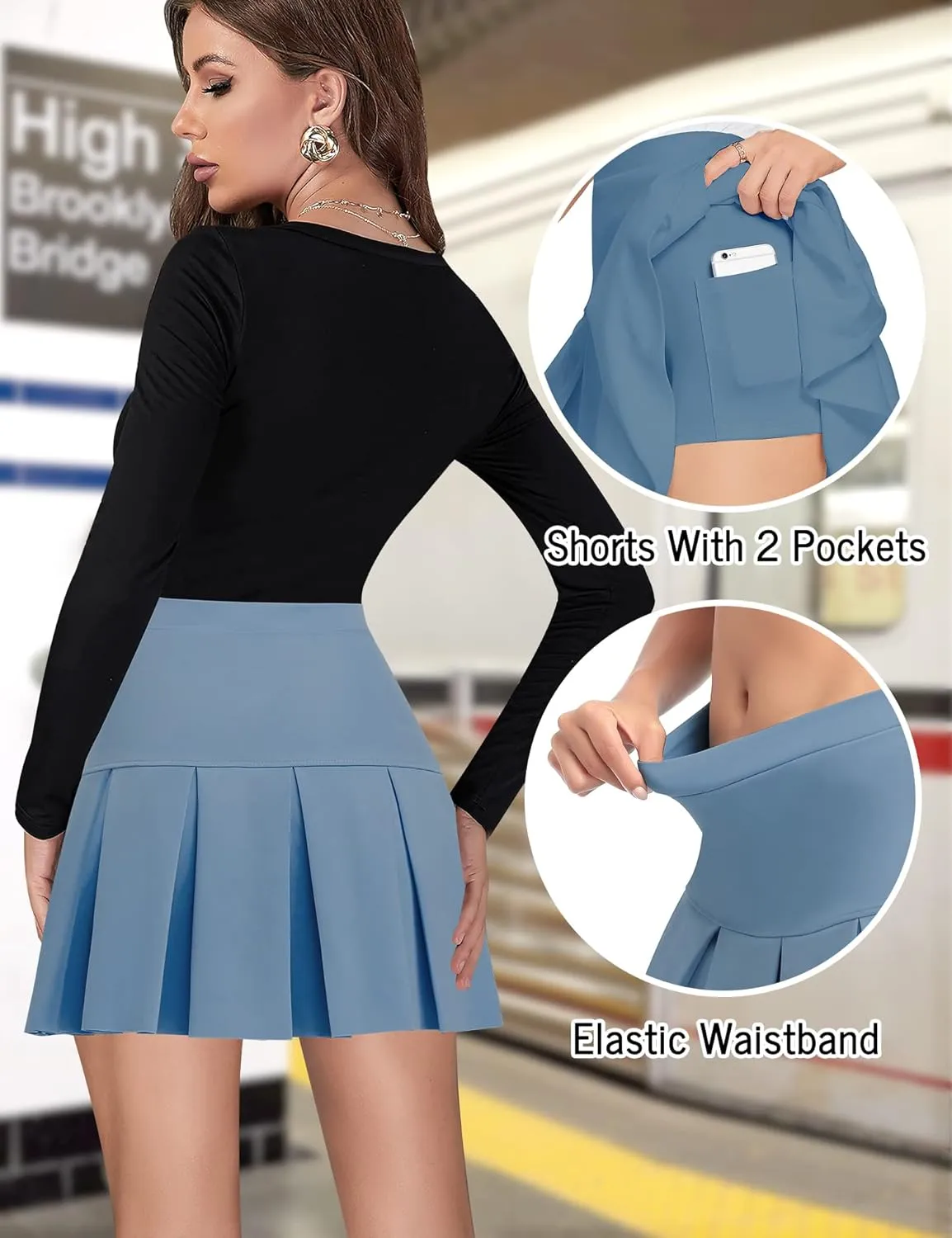 Pleated Skirts for Women