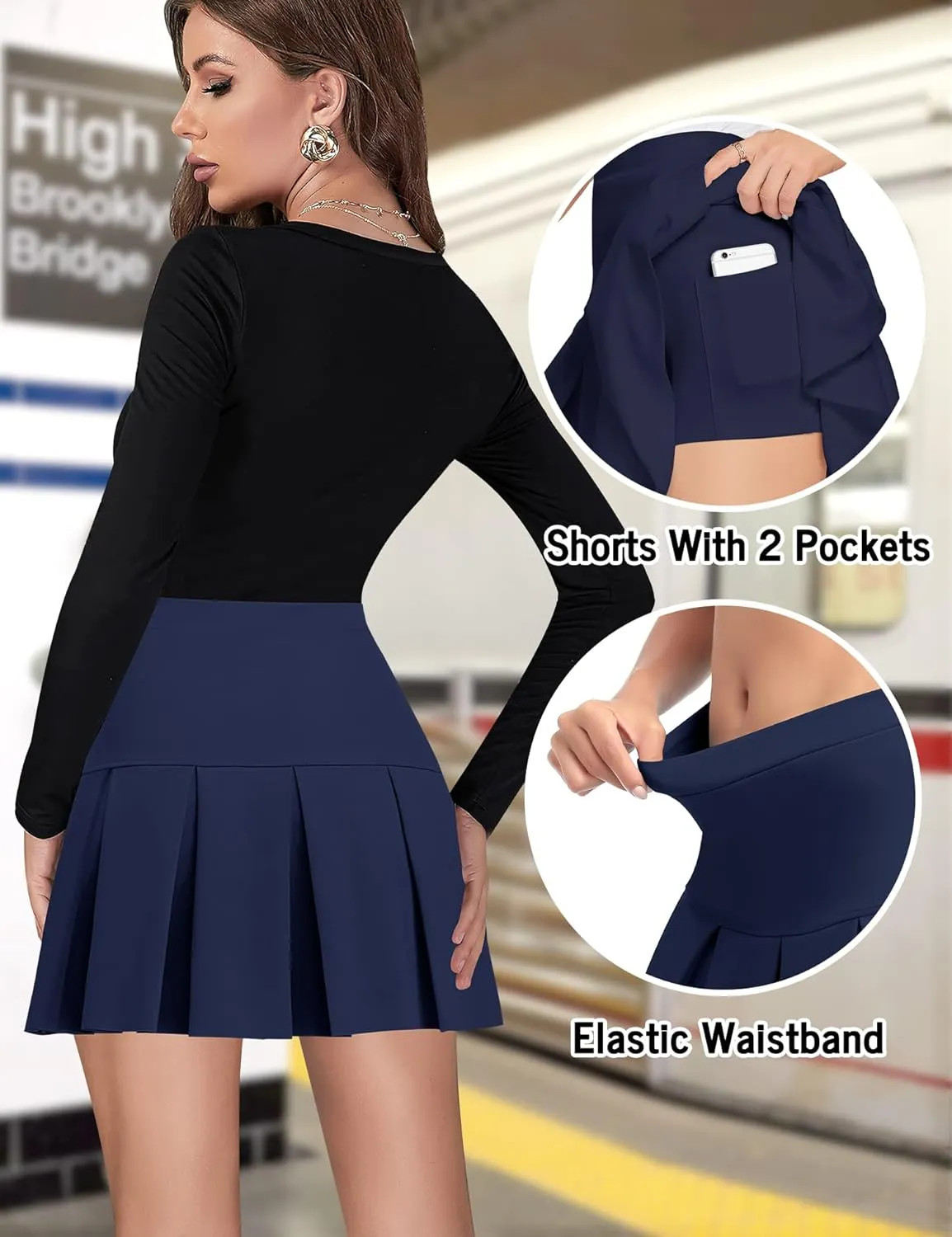 Pleated Skirts for Women