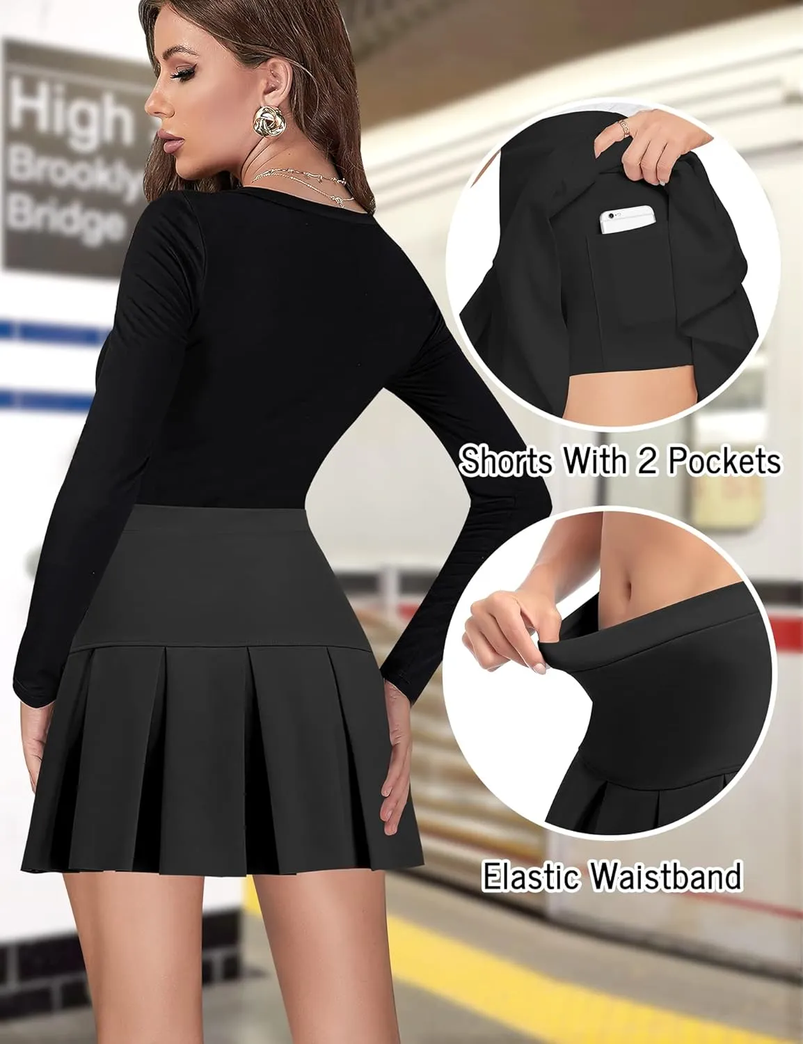 Pleated Skirts for Women