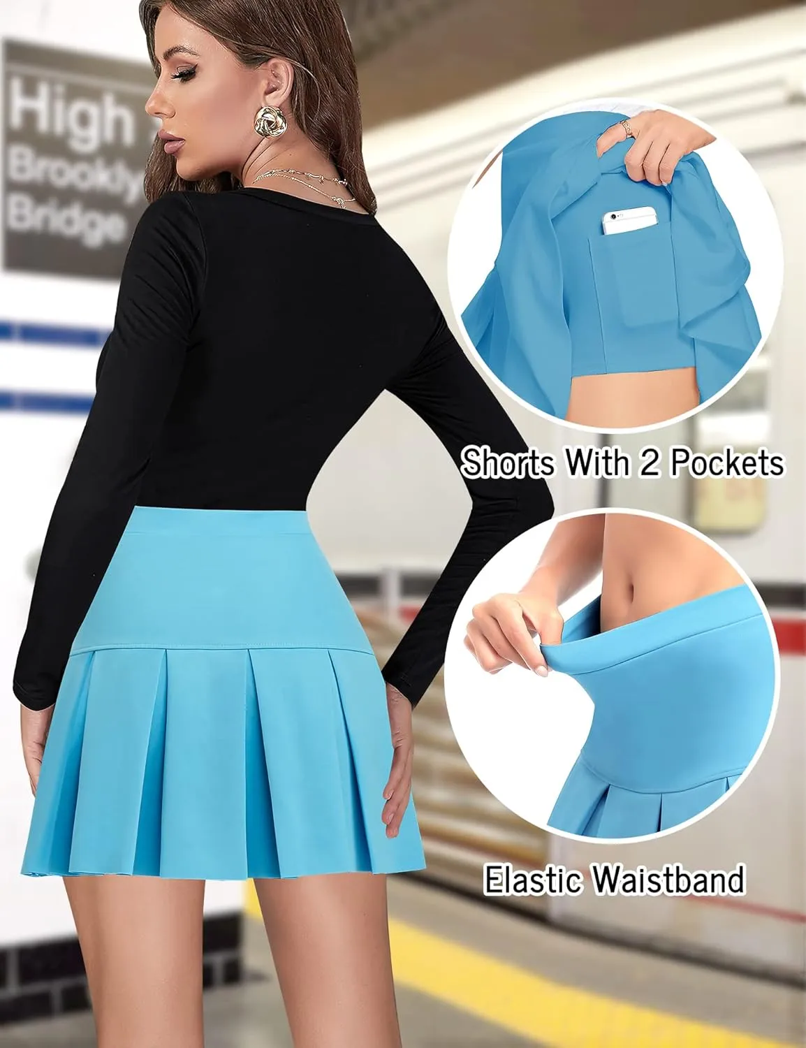 Pleated Skirts for Women