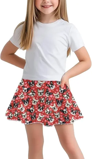 Pleated Skirts Girls' Tennis Skirts Golf Skort Athletic Skirts with Shorts