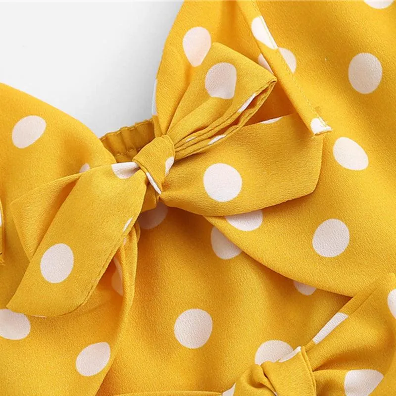 POLLY’S PERFECT POLKA DOT SKIRT SET