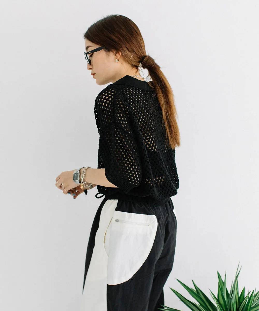 polo knit tops
