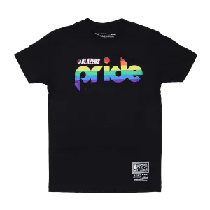 Portland Blazers Mitchell & Ness Retro Pride Tee