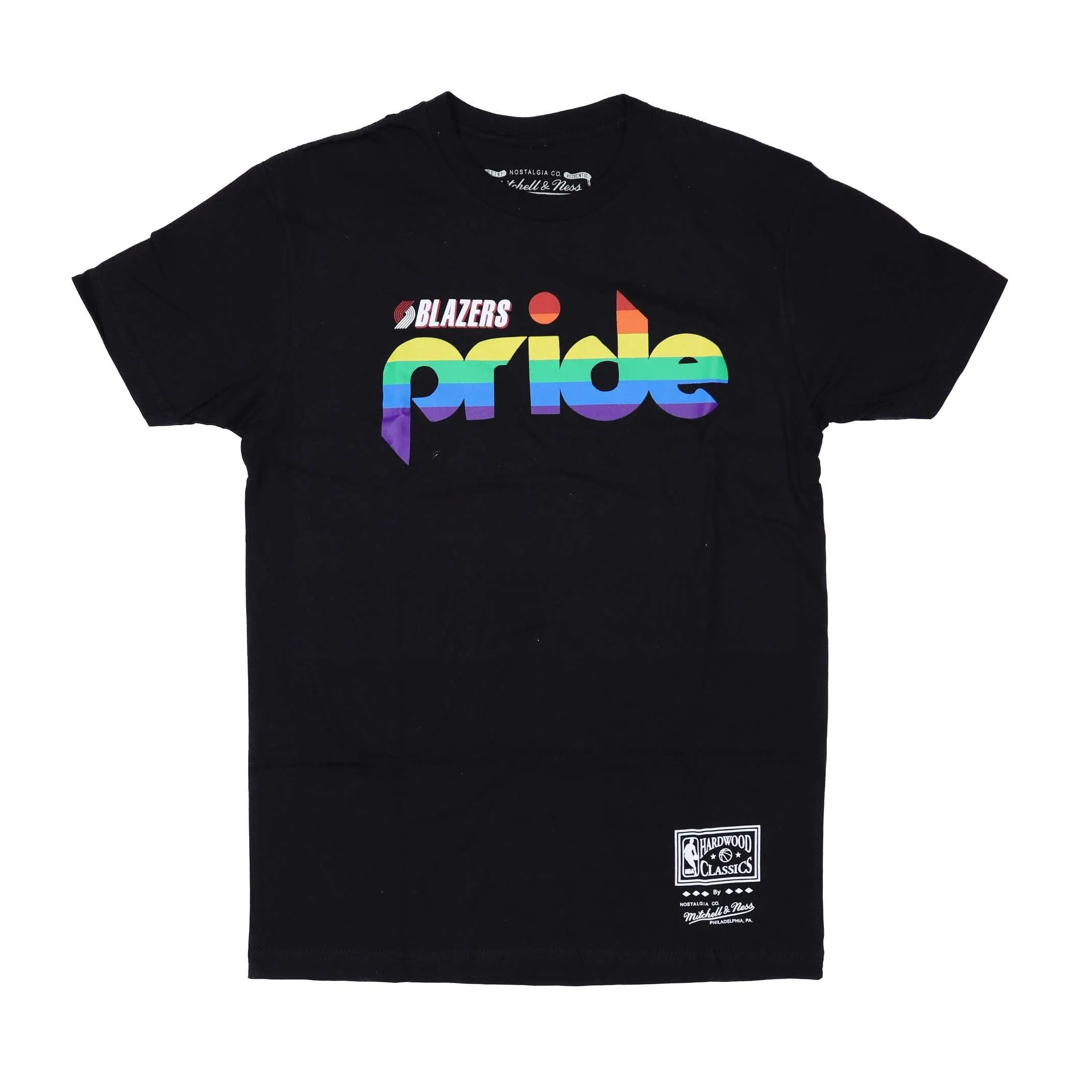 Portland Blazers Mitchell & Ness Retro Pride Tee