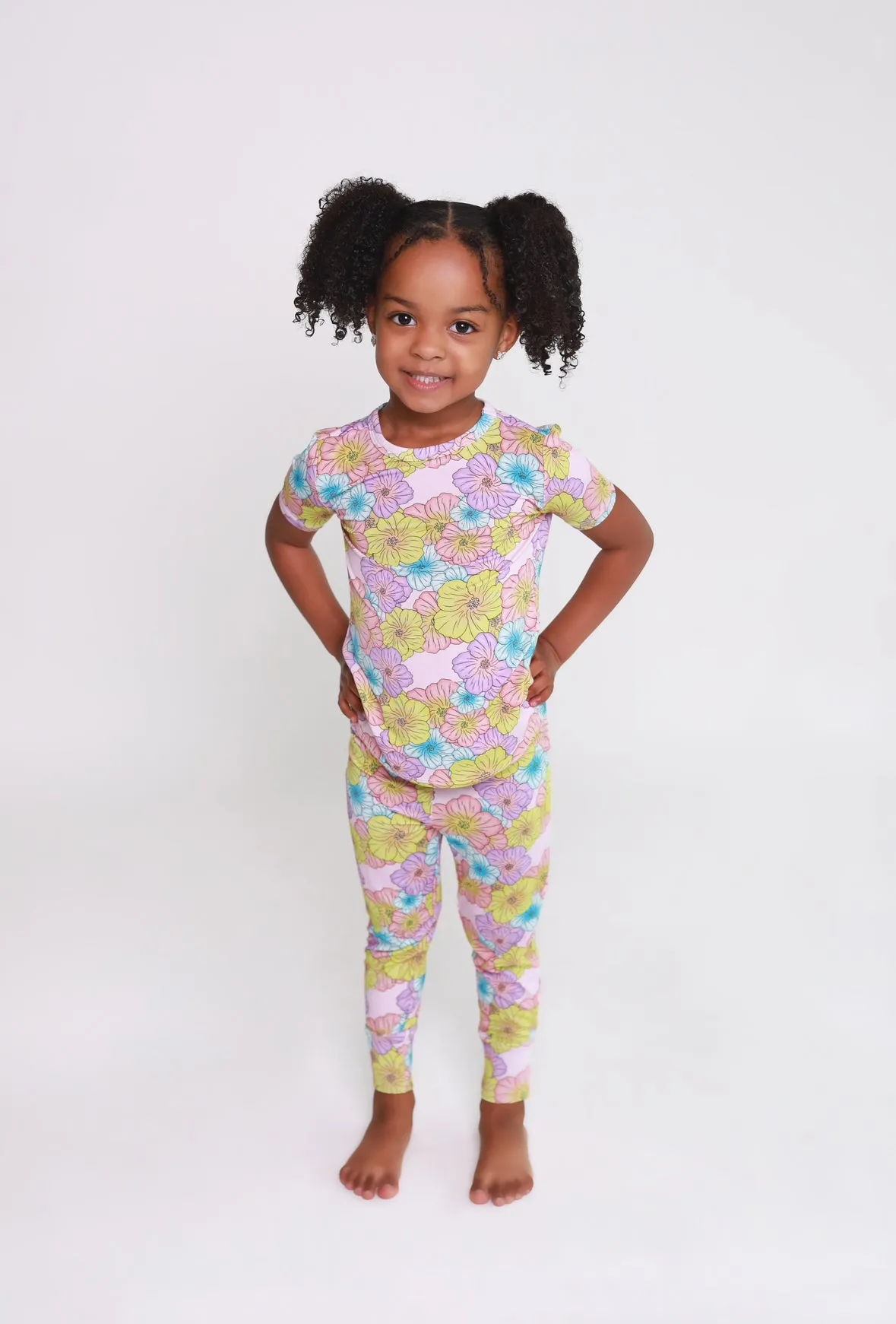 Posh Peanut Basic Short Sleeve Pajamas - Kourtney