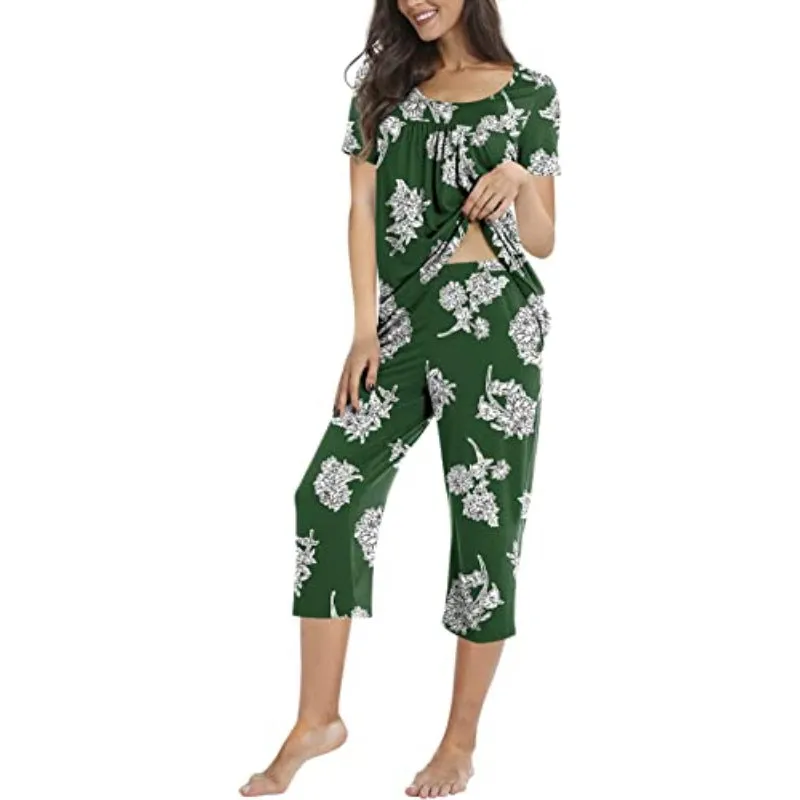 Printed Women's Pajama Sets