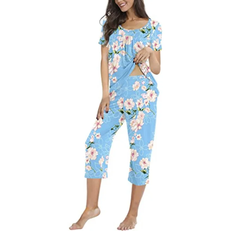 Printed Women's Pajama Sets