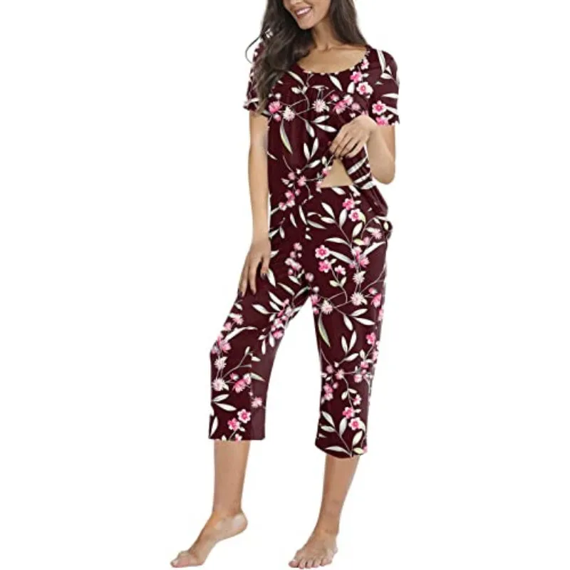 Printed Women's Pajama Sets
