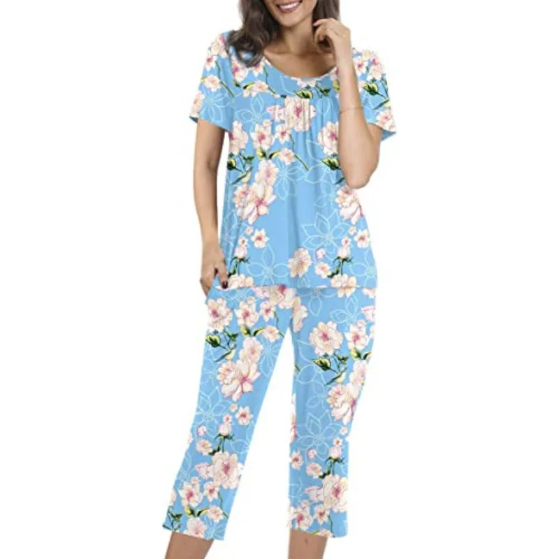 Printed Women's Pajama Sets