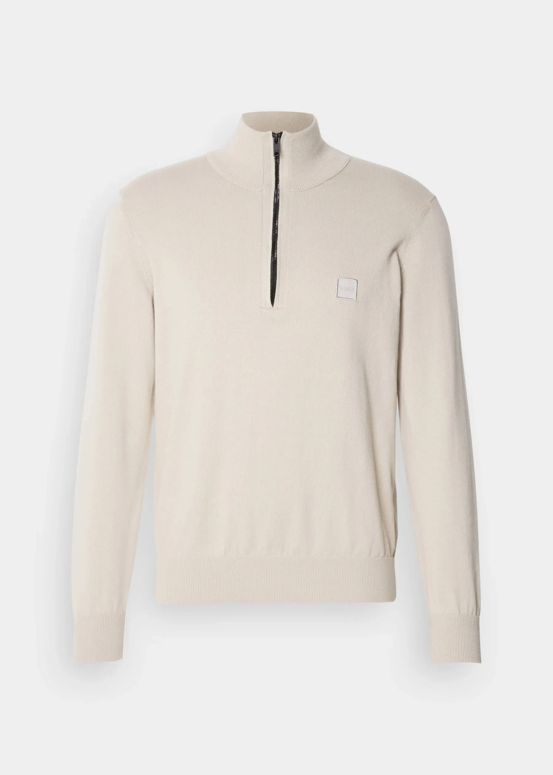 Pull camionneur BOSS beige en cachemire
