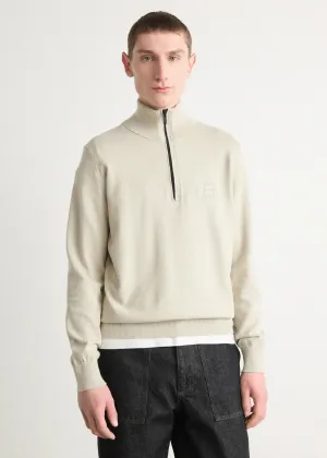 Pull camionneur BOSS beige en cachemire