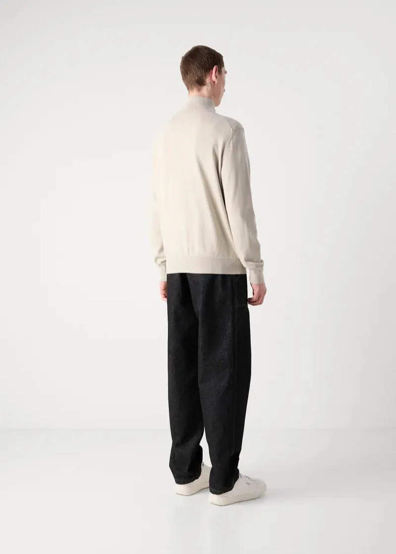 Pull camionneur BOSS beige en cachemire
