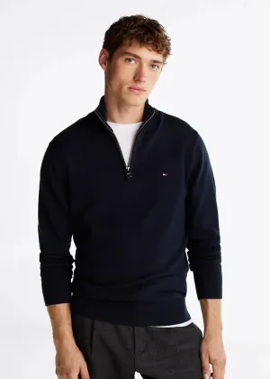 Pull camionneur Tommy Hilfiger marine