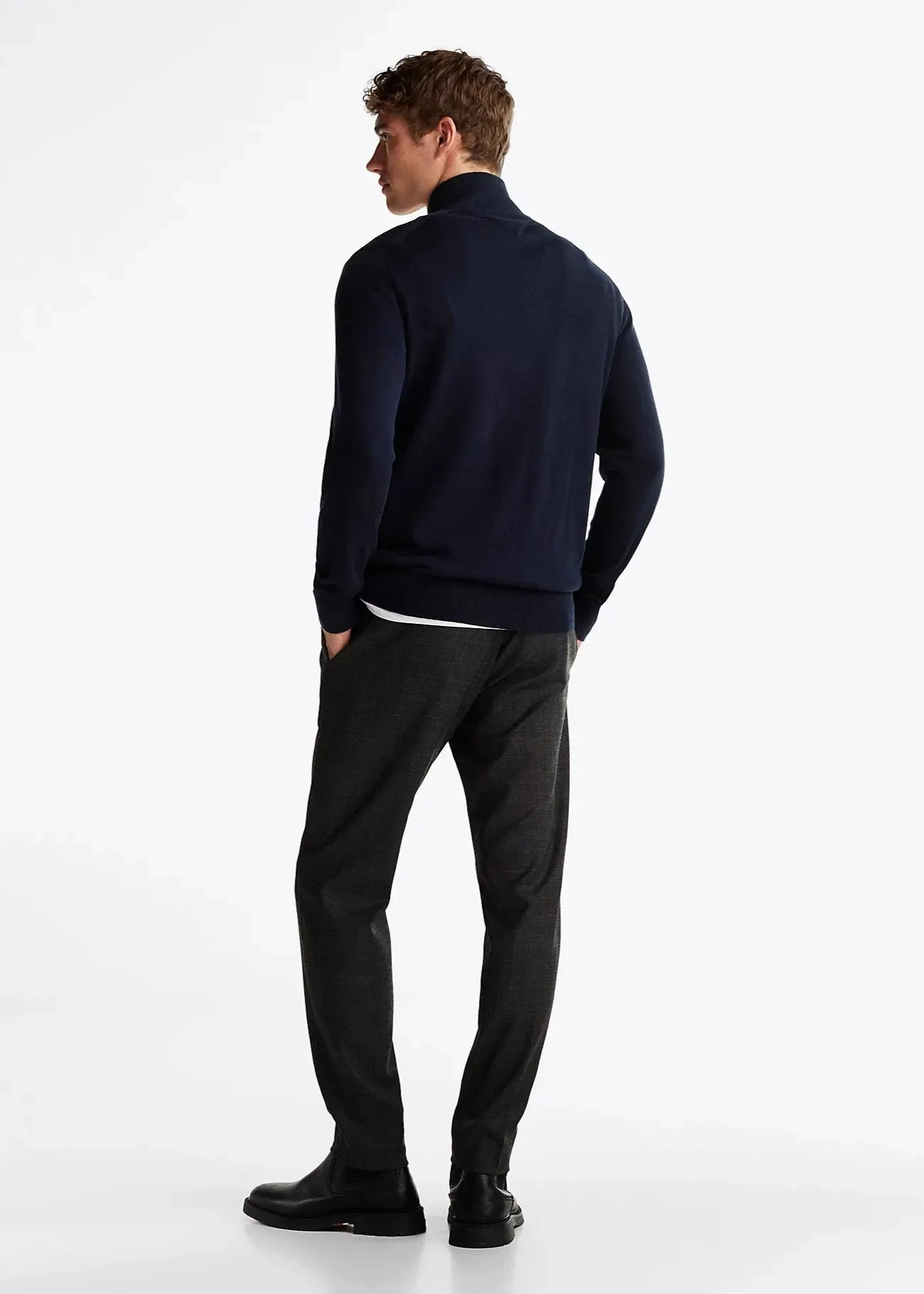 Pull camionneur Tommy Hilfiger marine