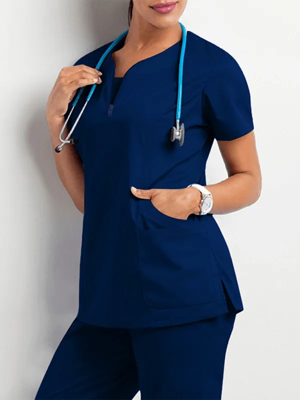 Quick-Drying Elastic Surgical Gown Set for Dental and Hospital Staff