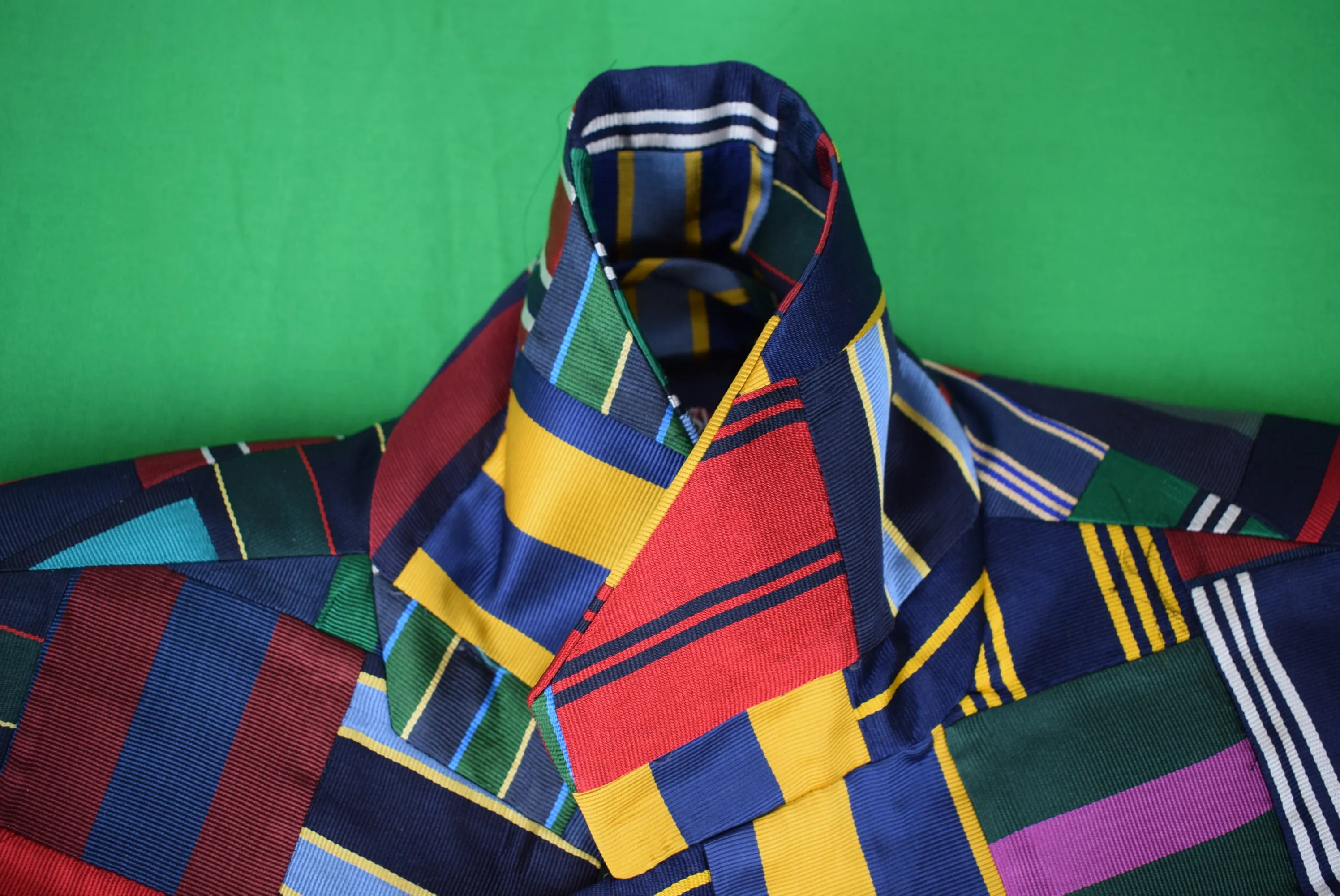 "Rowing Blazers Tie Patchwork Jacket" Sz 44R (NWT & RB Garment Bag) (SOLD)