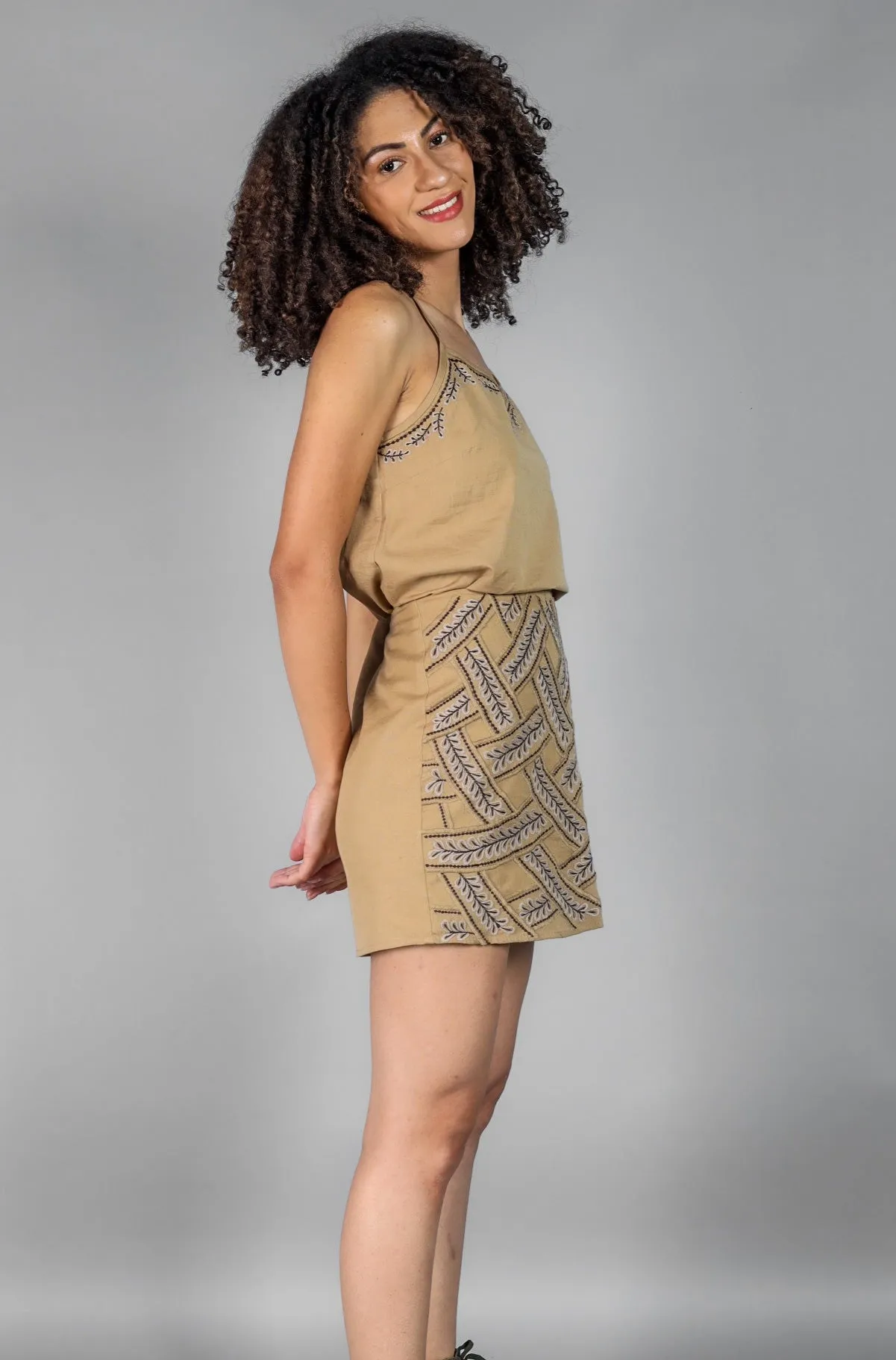 Rebecca Skirt & Cami Top Embroidered Co-ord Set