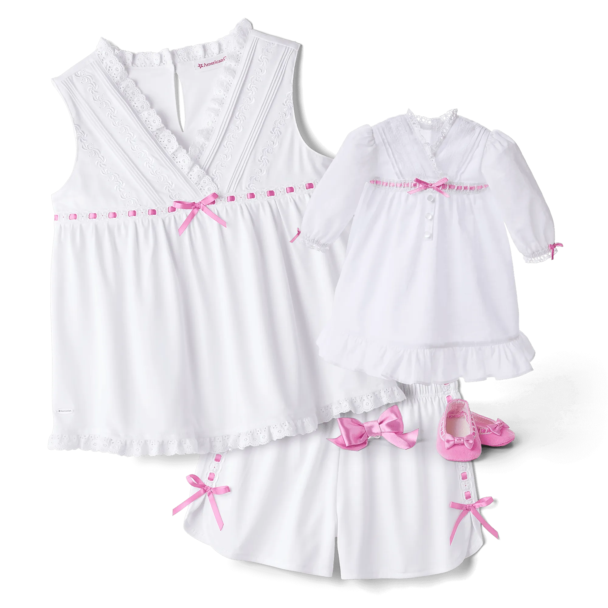 Rebecca's™ Pajamas for Girls and 18-inch Dolls