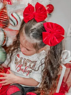 Red Velvet Bow