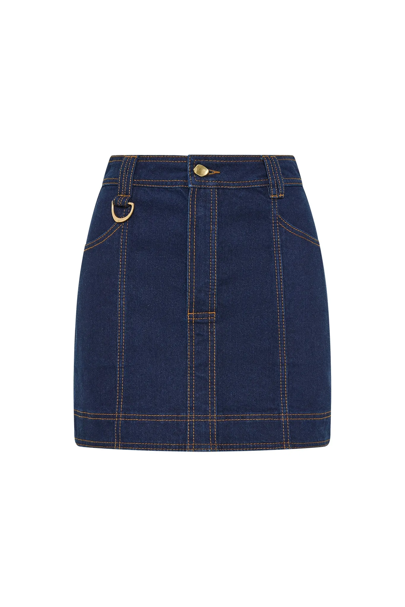Resonance Denim Mini Skirt