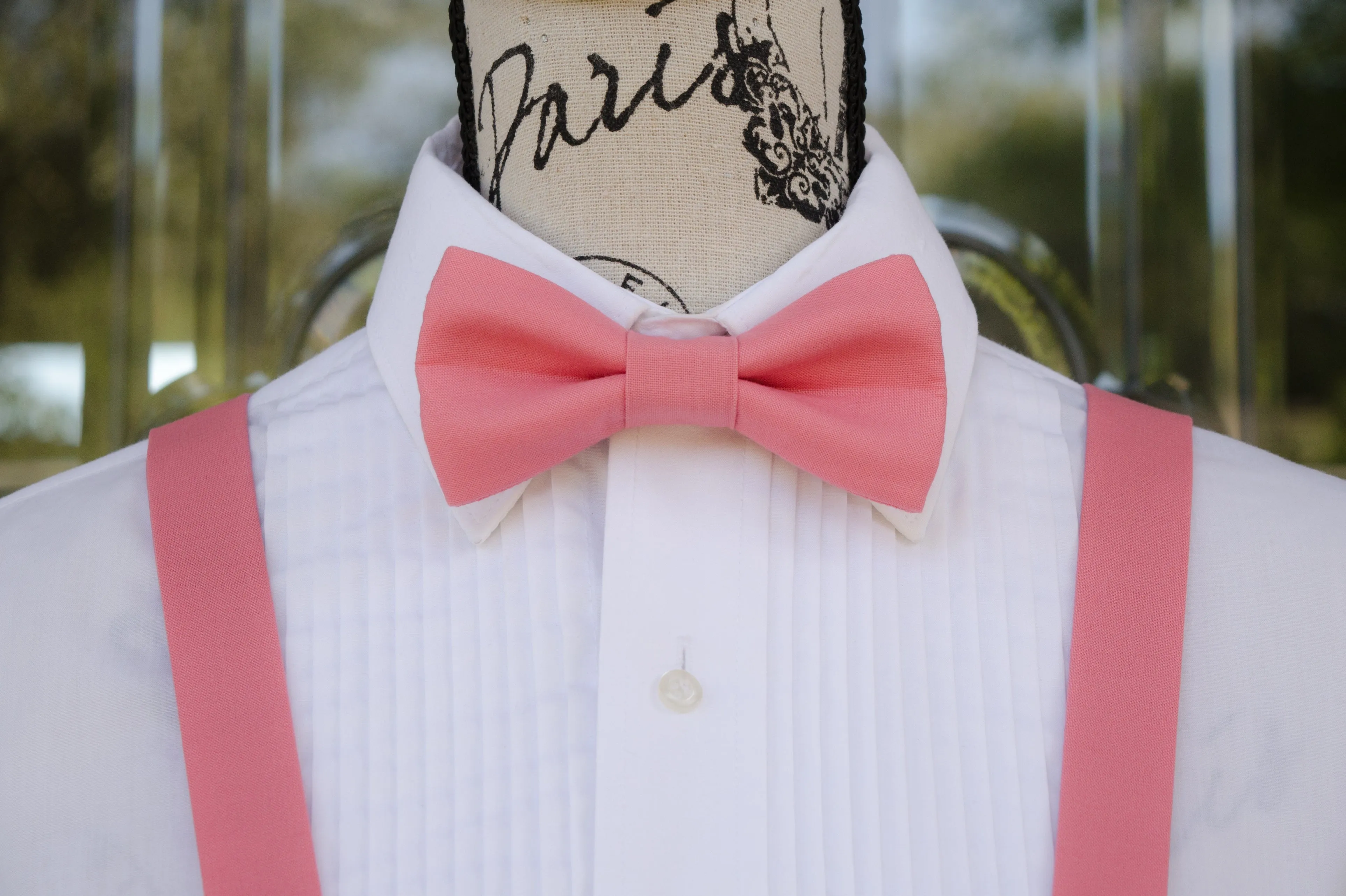 Rose Bow Tie and/or Suspenders (62)