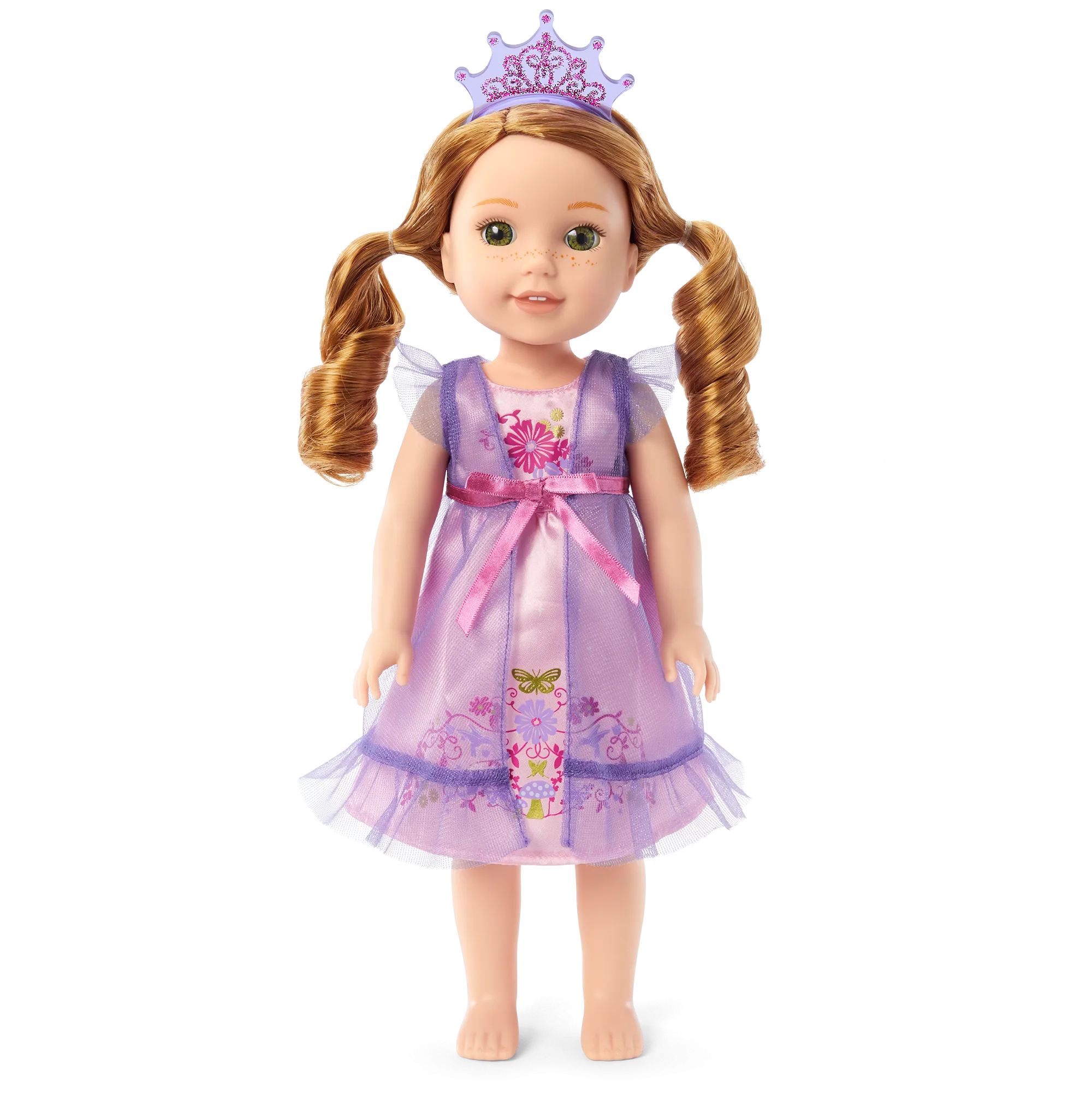 Royal Ruffles Nightie & Pegeen™ Bundle (WellieWishers™)
