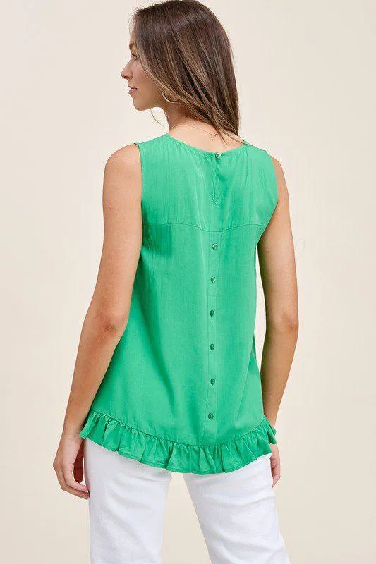Ruffle Hem Top