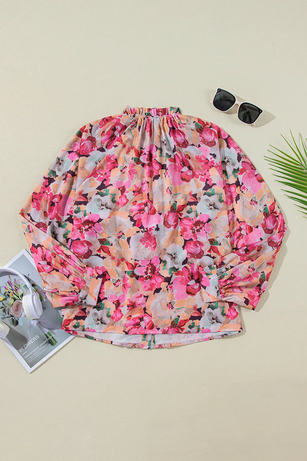 Ruffled Stitch Loose Fit Shirt