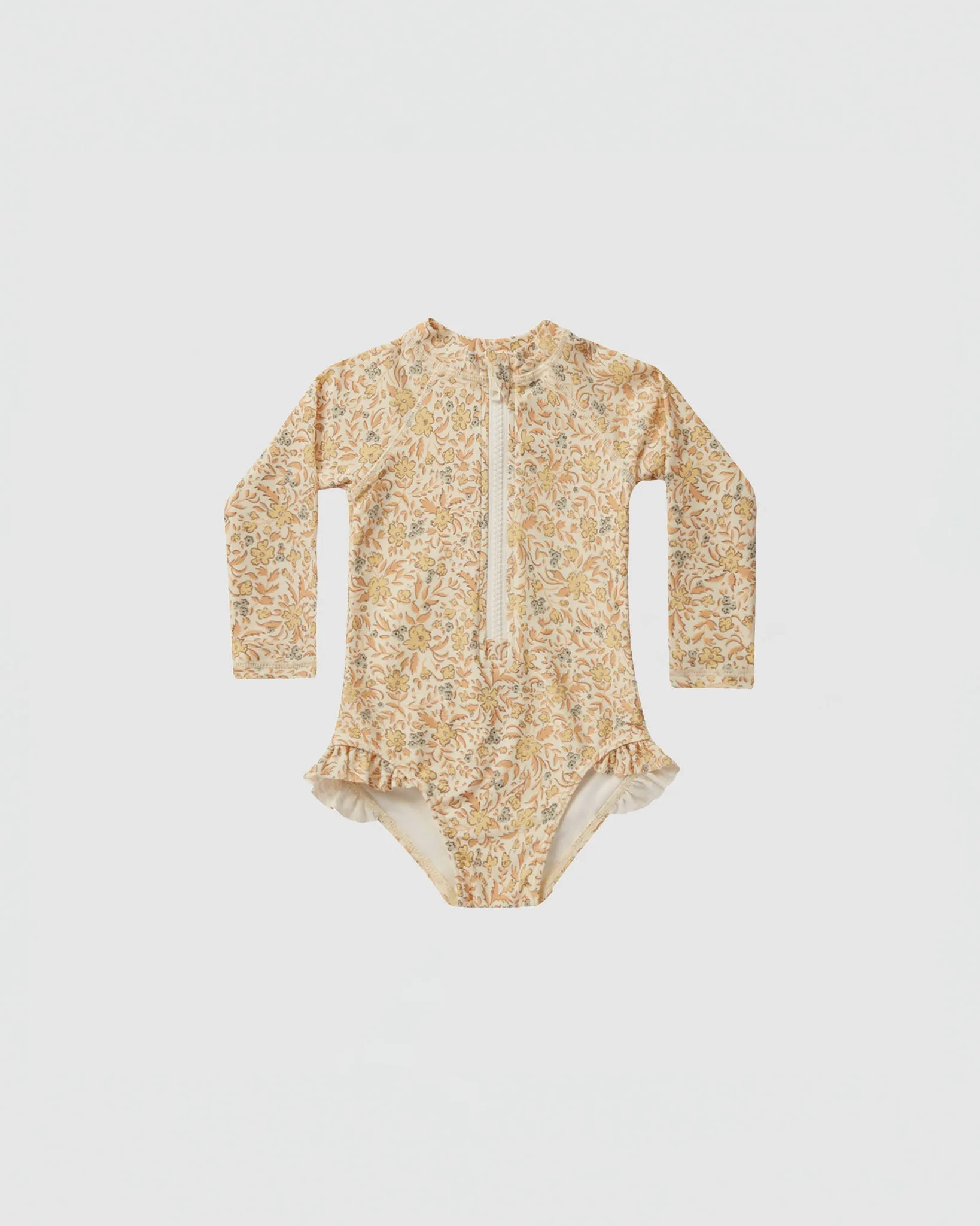 Rylee   Cru Rash Guard One-Piece in Blossom