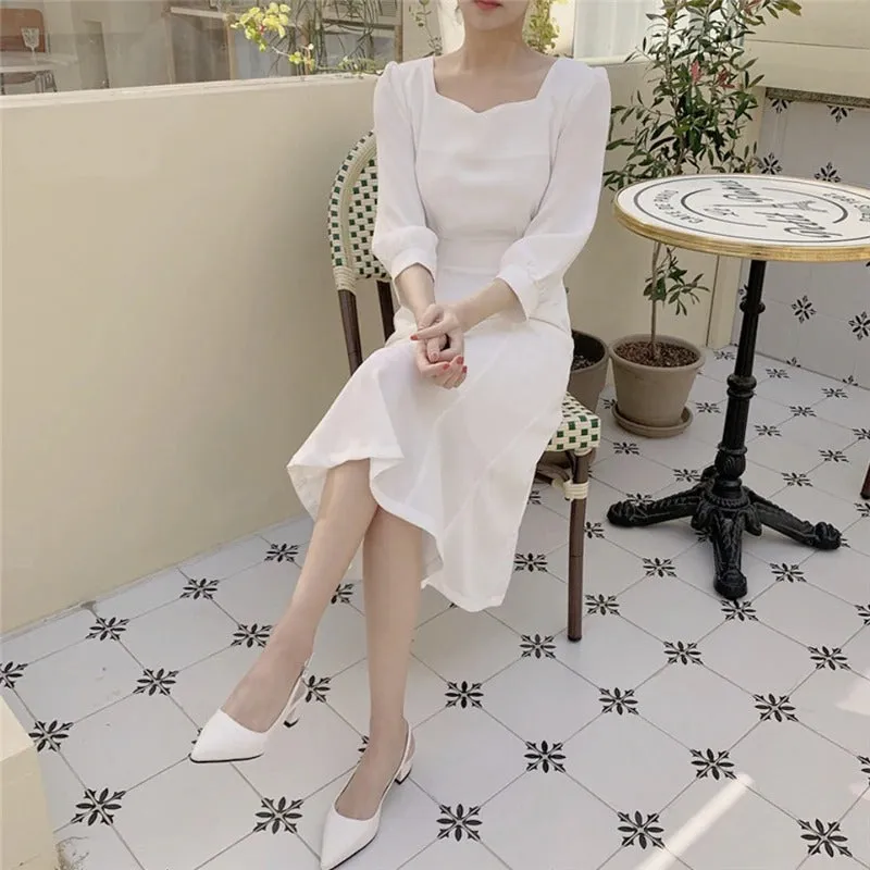 S-XL Plus Size Boho Party Chiffon Vintage oversize  Long Summer Dress
