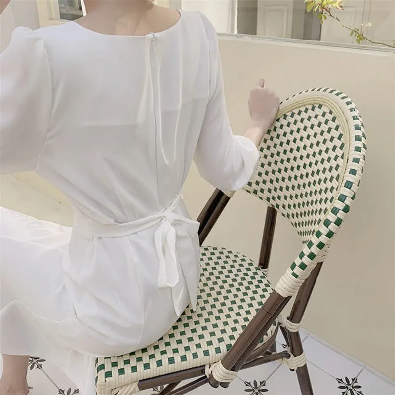 S-XL Plus Size Boho Party Chiffon Vintage oversize  Long Summer Dress